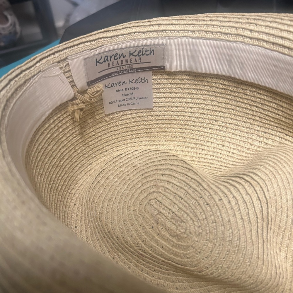 Karen Keith fedora hat M - Picture 3 of 3